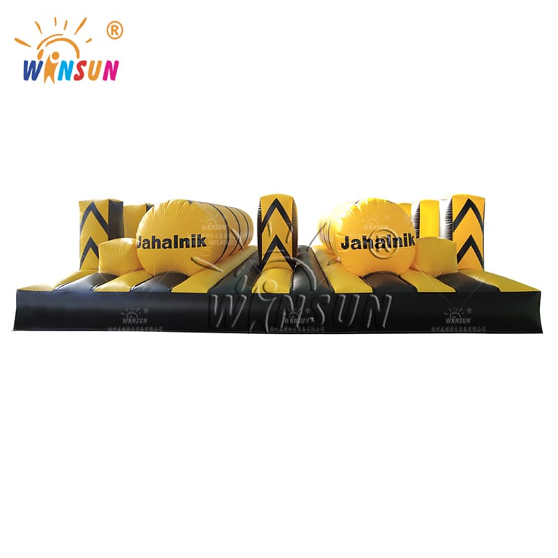 Double Lane Inflatable Obstacle Course